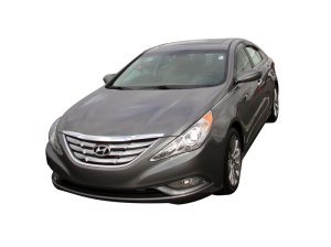 Hyundai Sonata Wind Deflectors - AVS - Ventvisor - Smoke - `11-`14