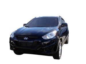 Hyundai Tucson Side Window Deflector - AVS - Ventvisor - Smoke - `10-`15