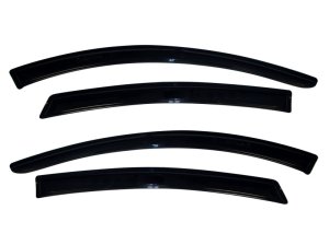 Mazda 6 Window Deflectors - AVS - Outside Mount, 4pc - Smoke - `09-`13 Mazda 6 Window Deflectors - AVS - Outside Mount, 4pc - Smoke - `09-`13