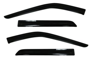 Ford Explorer Wind Deflector - AVS - Ventvisor Outside Mount - Smoke - `11-`18