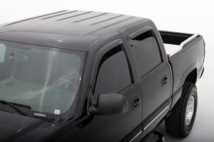 Cadillac Escalade EXT Wind Deflectors - Outside Mount - AVS - Ventvisor 4pc - Smoke - `02-`06 Cadillac Escalade EXT Wind Deflectors - Outside Mount - AVS - Ventvisor 4pc - Smoke - `02-`06