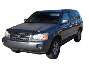 Toyota Highlander Wind Deflectors - AVS - Ventvisor Outside Mount - Smoke - `01-`07