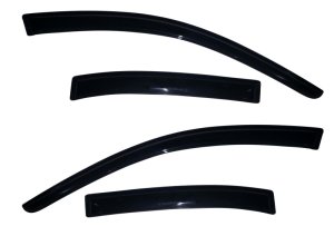 Chevrolet Malibu Wind Deflectors - AVS - Outside Mount - Smoke - `13-`15