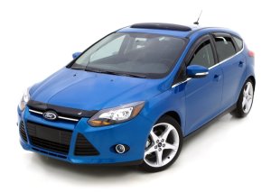 Ford Focus Wind Deflectors - Side - AVS - Ventvisor Outside Mount - Smoke - `12-`18