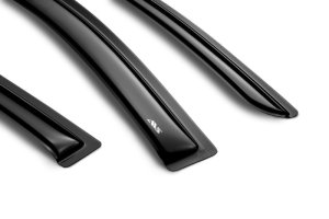 Ford Ranger Crew Cab Side Window Vent - AVS - Ventvisor Outside Mount - Smoke - `11-`19