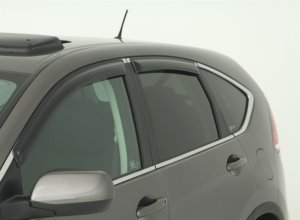 Honda CR-V Wind Deflectors - Outside Mount - AVS - Smoke - `12-`16 Honda CR-V Wind Deflectors - Outside Mount - AVS - Smoke - `12-`16