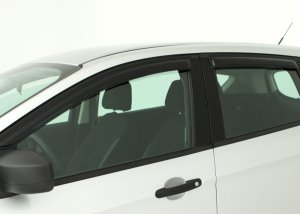 Hyundai Santa Cruz Wind Deflectors - AVS - Outside Mount 4pc - Smoke - `22-`23