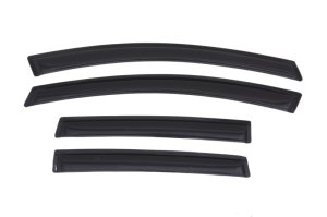 Ford C-Max Window Deflectors - AVS - Ventvisor Outside Mount - Smoke - `13-`18