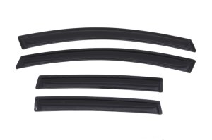 Ford C-Max Window Deflectors - AVS - Ventvisor Outside Mount - Smoke - `13-`18