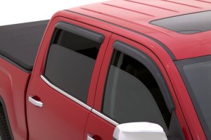 Chevrolet Silverado 2500 Wind Deflector - AVS - Ventvisor Outside Mount 4pc - Smoke - `15-`18