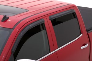 Chevrolet Silverado 2500 Wind Deflector - AVS - Ventvisor Outside Mount 4pc - Smoke - `15-`18