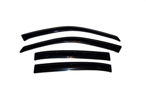 Chevrolet Malibu Wind Deflectors - AVS - External Mount - Smoke - `04-`07