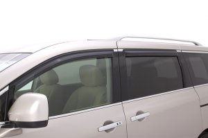 Nissan Quest Wind Deflectors - AVS - Ventvisor - Smoke - `11-`18