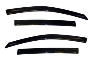 Chevrolet Sonic Wind Deflectors - Outside Mount - AVS - Smoke - `12-`18 Chevrolet Sonic Wind Deflectors - Outside Mount - AVS - Smoke - `12-`18
