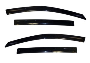 Chevrolet Sonic Wind Deflectors - Outside Mount - AVS - Smoke - `12-`18