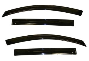 Kia Sportage Wind Deflectors - AVS - Outside Mount - Smoke - `11-`16
