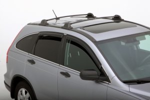 Honda CR-V Wind Deflectors - AVS - Outside Mount, 4 pc - Smoke - `07-`11