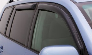 Kia Soul Wind Deflectors - Front + Rear - AVS - Ventvisor Outside Mount - Smoke - `20-`23