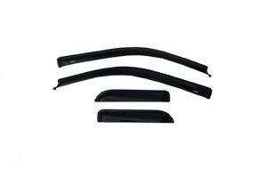 Ford F-150 Side Window Deflectors - AVS - Ventvisor Outside Mount, 4 pc - Smoke - `04-`14