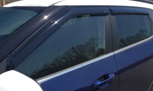 Kia Seltos Wind Deflectors - AVS - Outside Mount - Smoke - `21-`22