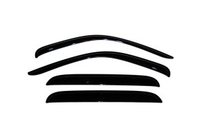 Dodge Dakota Crew Cab Wind Deflectors - AVS - Ventvisor 4pc - Smoke - `00-`04 Dodge Dakota Crew Cab Wind Deflectors - AVS - Ventvisor 4pc - Smoke - `00-`04