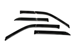 Honda Passport Side Window Deflectors - AVS - Ventvisor Outside Mount - Smoke - `98-`02