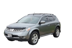 Nissan Murano Side Window Deflector - AVS - Outside Mount - Smoke - `03-`07