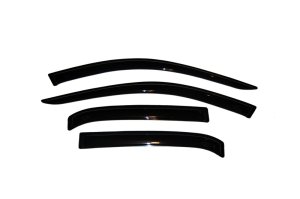 Honda Accord Wind Deflectors - AVS - Ventvisor - Outside Mount - Smoke - `03-`07