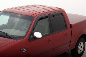Lincoln Blackwood Wind Deflectors - AVS - Ventvisor Outside Mount - Smoke - `02-`03