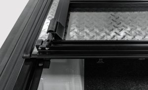 GMC Sierra 1500 Tonneau Cover - Access - LOMAX Tri-Fold - Carbon Fiber - `14-`18
