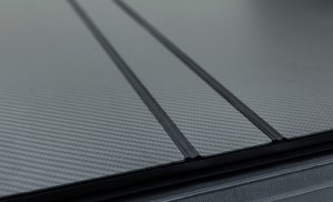 Chevrolet 1500 Tonneau Cover - Access - LOMAX Tri-Fold - Carbon Fiber - `07-`13