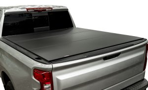 Chevrolet 3500 Hard Tri-Fold Tonneau Cover - Access - LOMAX - Carbon Fiber - `01-`14