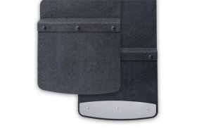 Ram 1500 TRX Mud Flaps - Access - ROCKSTAR w/ Trim Plates - `21-`22