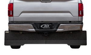 GMC Sierra 3500 Tow Flap - Access - Full Width, Urethane, Adjustable Rubber - Black - `17-`19