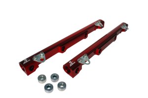 Ford Mustang Fuel Rail - Aeromotive - Billet - Red - `98-`04