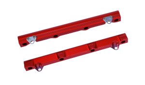 Ford Mustang Fuel Rail - Aeromotive - Billet - Red - `98-`04