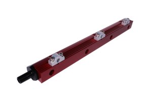 Acura Integra Fuel Rail - Aeromotive - Type II bright dip anodized - Red - `94-`01 Acura Integra Fuel Rail - Aeromotive - Type II bright dip anodized - Red - `94-`01