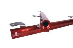 Cadillac Northstar Fuel Rails - Aeromotive - Billet - Red, Type II bright dip anodized - `05-`06