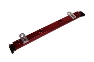 Mitsubishi Evolution Fuel Rail Kit - Aeromotive - High Flow, Billet - Red - `03-`07
