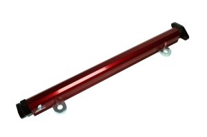 Mitsubishi Evolution Fuel Rail Kit - Aeromotive - High Flow, Billet - Red - `03-`07