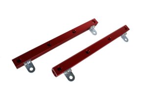 Ford Mustang Fuel Rails - Aeromotive - High Flow, Billet - Red - `07-`09 Ford Mustang Fuel Rails - Aeromotive - High Flow, Billet - Red - `07-`09