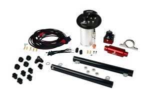 Ford Mustang Fuel System - Aeromotive - Stealth A1000 with 5.4L Cobra Jet Fuel Rails - `10-`13