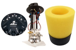 Chevrolet Silverado Fuel Pump - Aeromotive - 450 Dual Drop-In Phantom System - `05-`18