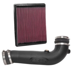 GMC Sierra Performance Air Intake - Airaid - Jr. Kit - Oiled / Red Media - Red - `17-`18