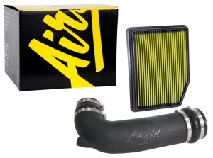 Chevrolet Silverado 1500 Performance Air Intake - Airaid - Jr Intake Kit - Oiled / Yellow Media - Yellow - `19-`20 Chevrolet Silverado 1500 Performance Air Intake - Airaid - Jr Intake Kit - Oiled / Yellow Media - Yellow - `19-`20