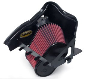 Dodge Ram 3500 Performance Air Intake - Airaid - Cold Air Dam - Red - `03-`04