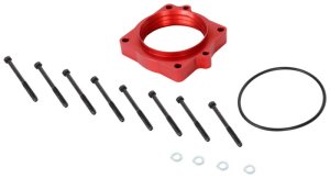 Dodge Durango Throttle Body Spacer - Airaid - Helix Bore - 2009