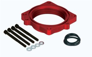 Dodge Durango Throttle Body Spacer - Airaid - Helix Bore - 2009