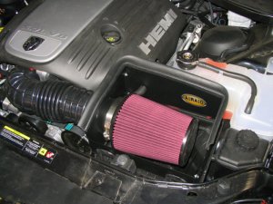 Dodge Magnum Performance Air Intake - Airaid - Cold Air Dam (CAD) w/o Tube, Oiled Media - Red - `05-`08