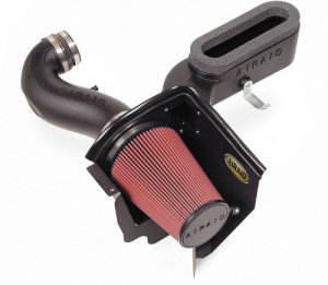 Dodge Magnum Performance Air Intake - Airaid - Cold Air Dam (CAD) with Oiled / Red Media - 2008